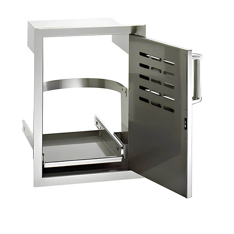 Fire Magic Premium Flush 14-Inch Single Door w/ Propane Tank Storage - 53820SC - view 3
