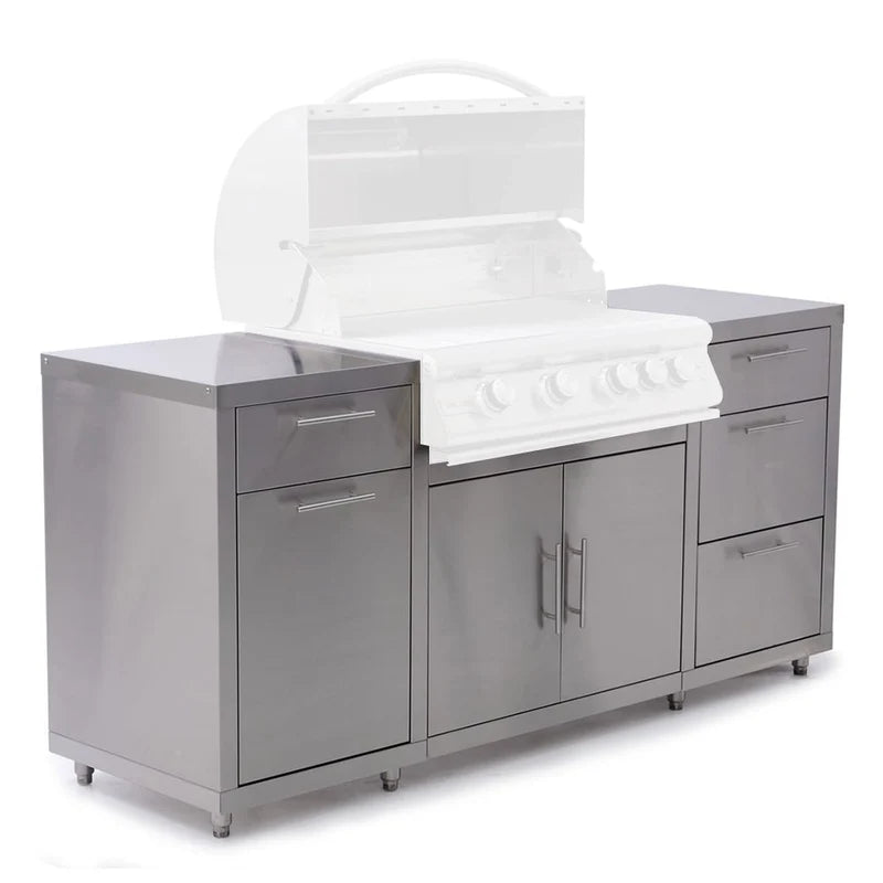 Blaze Stainless Steel Island - view 2