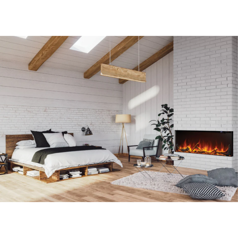 Napoleon Astound FlexMount 74" Linear Electric Fireplace | NEFL74AB - view 6