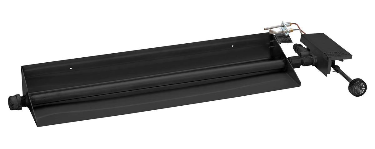 Majestic Single Tube Vented Burner, 24" Manual Ignition Natural Gas for Royalton 42" and Sovereign 42" (STM24-N)