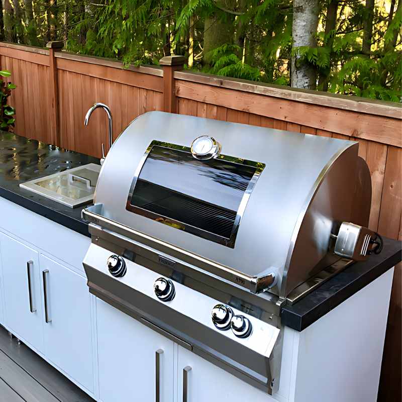 Fire Magic 30" Echelon Diamond E660i Built-In Gas Grill with Analog Thermometer - view 2