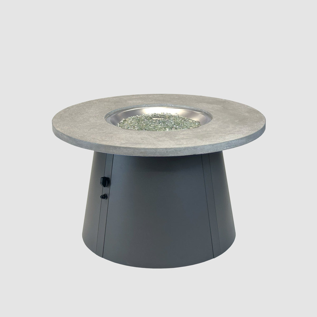 The Outdoor GreatRoom Cirvalo Round Gas Fire Pit Table - view 6