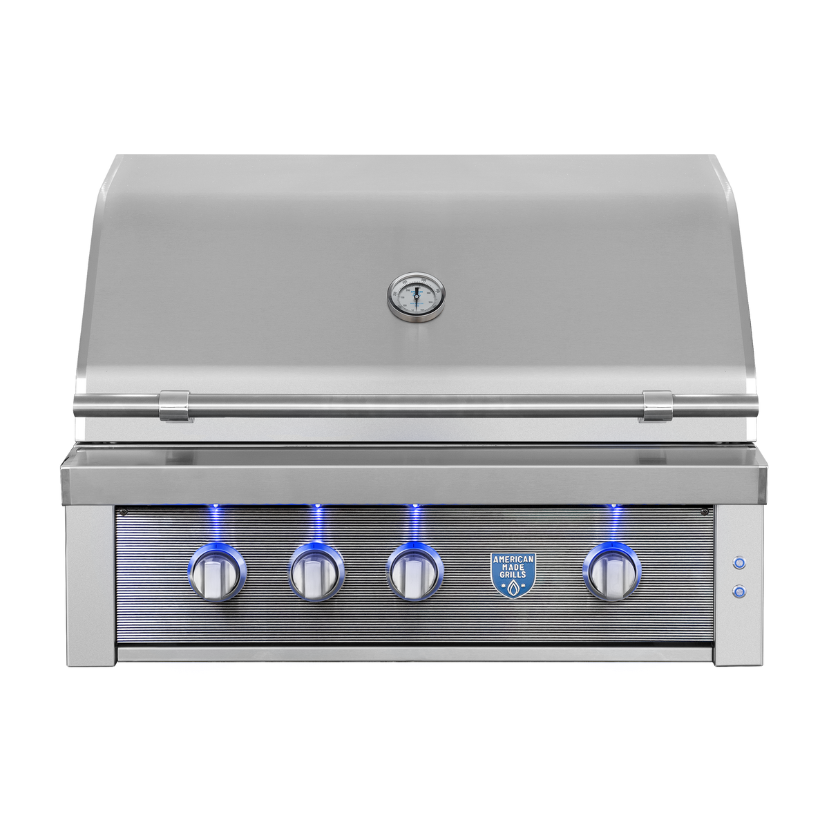 American Made Grills Pin Stripes Replaceable Faceplate for Estate & Estate Freedom Grills
