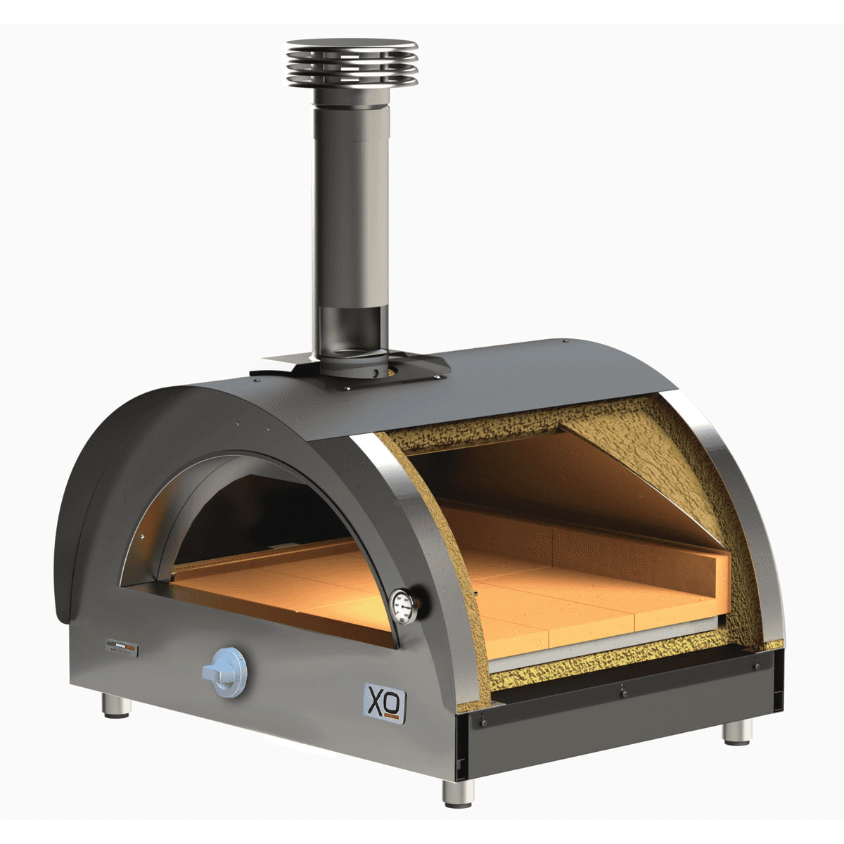 XO Tabletop Hybrid Gas & Wood Oven - view 2