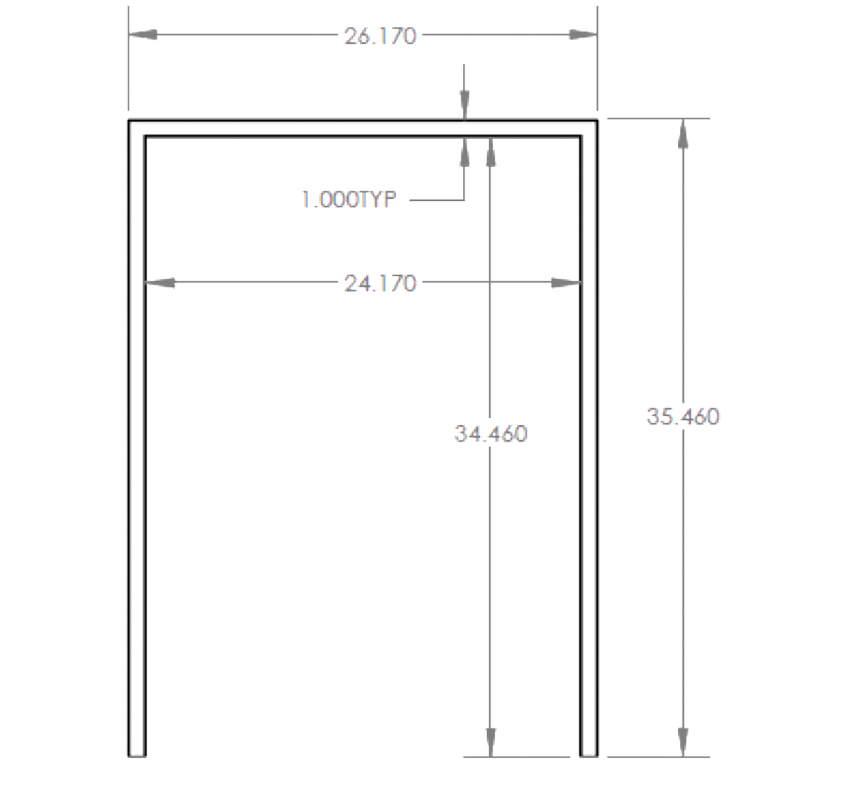 Summerset RTK-24LG Trim Kit for 24-Inch Outdoor Kegerator