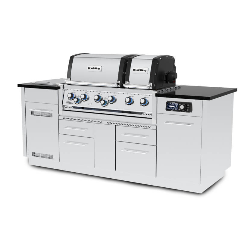 Broil King Imperial QS 690i 6-Burner Propane Gas Grill Center - view 2