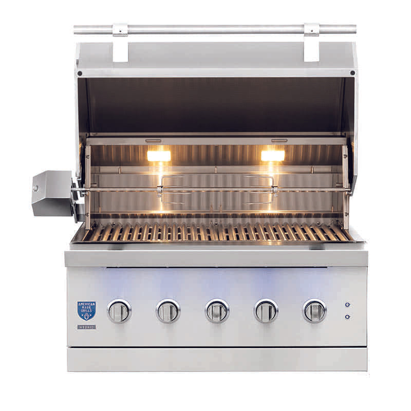 American Made Grills Encore 36 Inch Hybrid Built In Grill - view 2