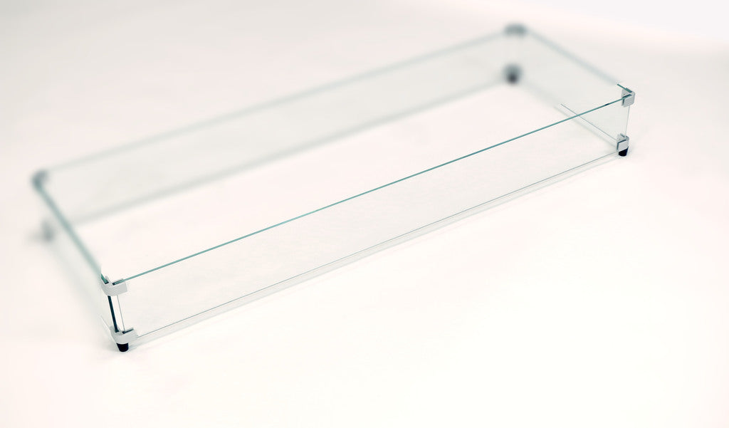The Outdoor GreatRoom Glass Wind Guard Replacement Glass Panel - Square / Rectangular / Linear - view 5