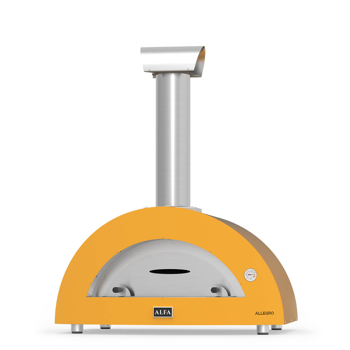 Alfa Forni Allegro 39-inch Wood-Fired Countertop Pizza Oven - Yellow - view 12