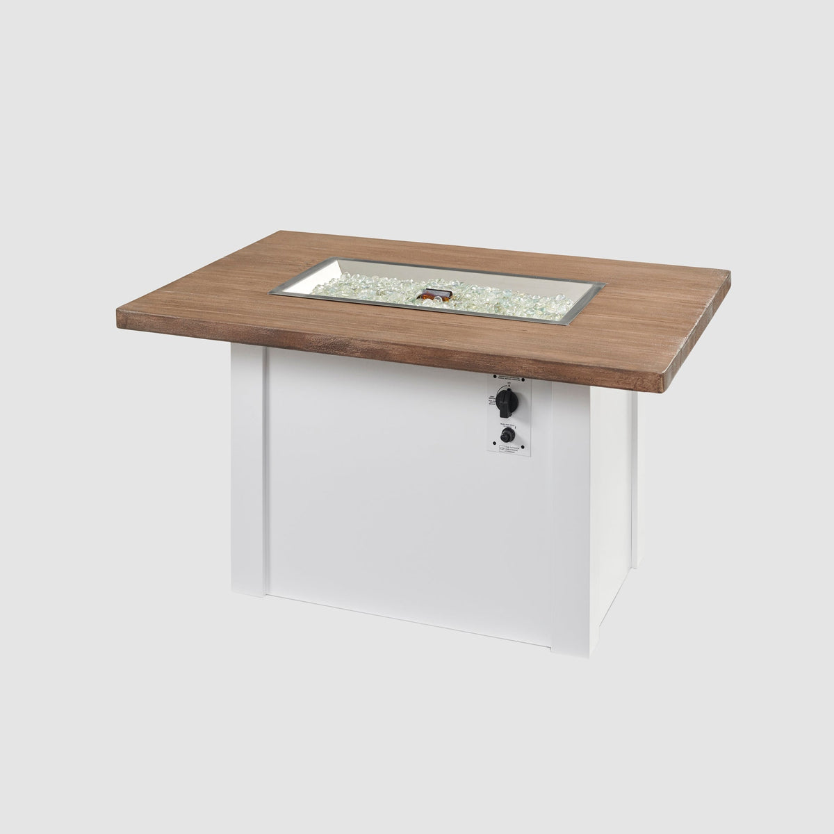 The Outdoor GreatRoom Havenwood Rectangular Gas Fire Pit Table 44" - view 13