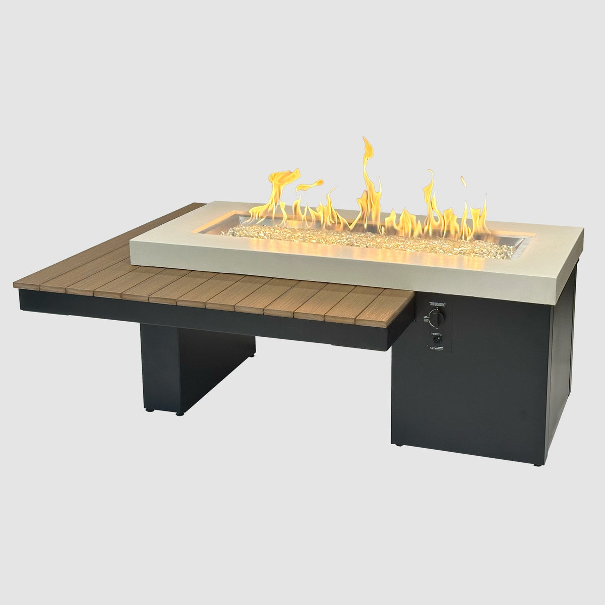 The Outdoor GreatRoom Uptown Linear Gas Fire Pit Table - view 19