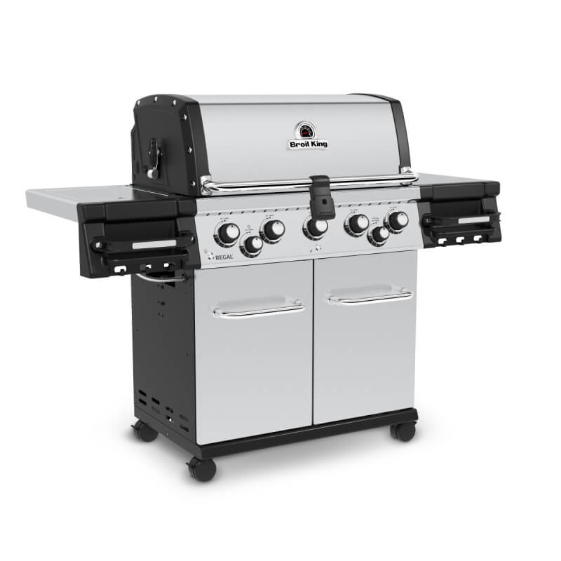 Broil King Regal S 590 5-Burner Propane Gas Grill With Rotisserie - view 3