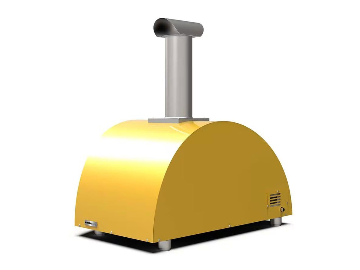 Alfa Moderno 3 Pizze 43-Inch Wood-Fired Pizza Oven - Fire Yellow - view 4