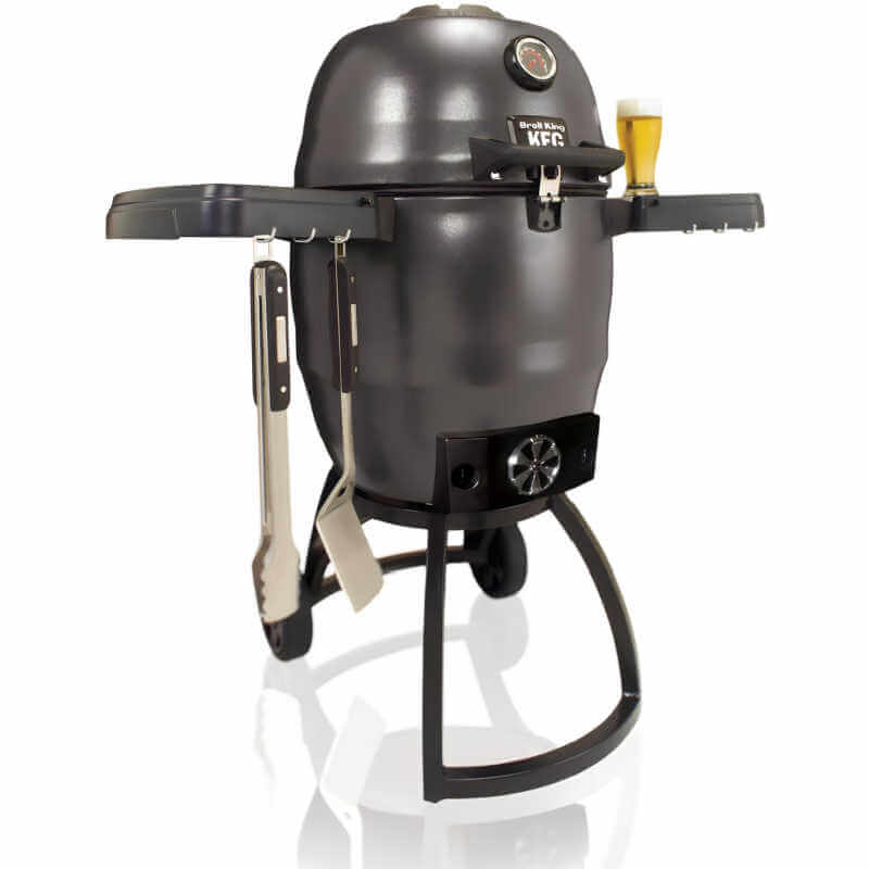 Broil King Keg 5000 Steel Charcoal Kamado Grill - Gray - 911470 - view 4