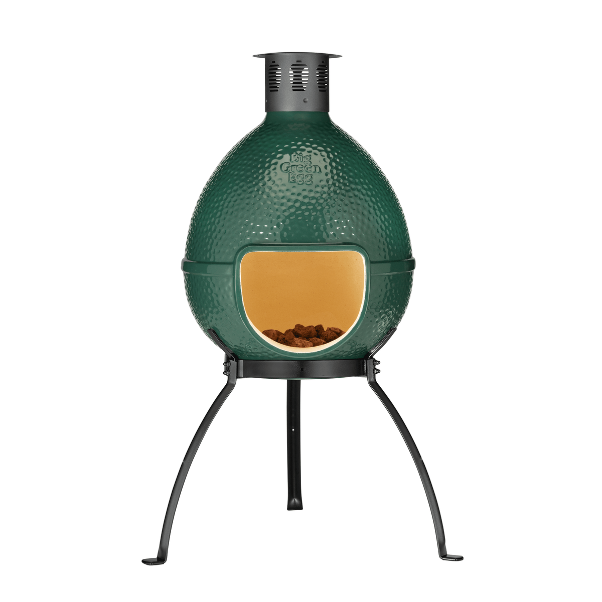 Big Green Egg Chiminea – view 2