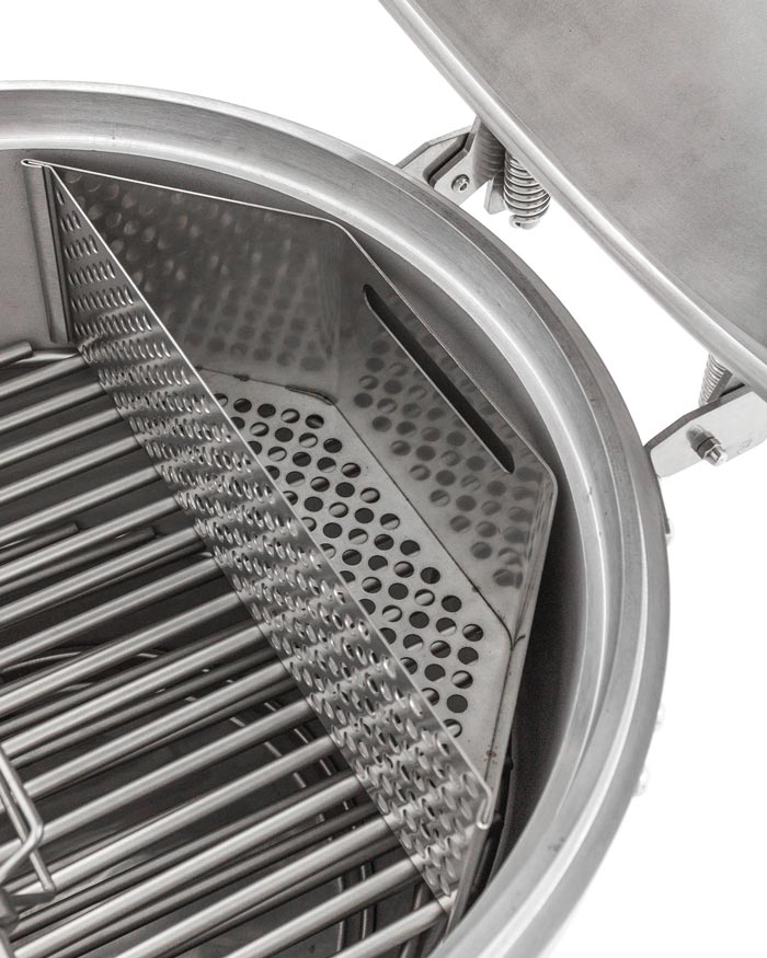Blaze Easy Light Indirect Cooking System with Moisture Enhancing Pan – view 2