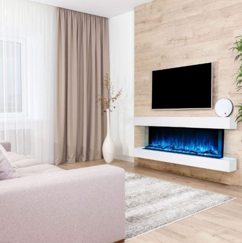 Modern Flames Landscape Pro Multi 120" 3-Sided Electric Fireplace - view 6