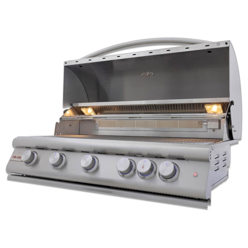 Blaze Sunset 10-Ft Outdoor Kitchen Island w/ 40-Inch Premium LTE+ Grill in Architectural Bronze w/ Aeris Countertop