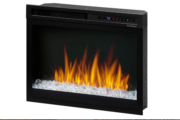 Dimplex Nova 23" Multi-Fire XHD Plug-in Electric Firebox - Acrylic Ice Ember Media Bed, XHD23G - view 3