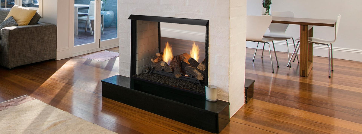 Monessen Lo-Rider 36" See-Through Vent-Free Firebox (LSTF36-B)