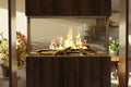 Modern Flames Nova Clear 48 Inch See-Through Laser Projection Electric Fireplace