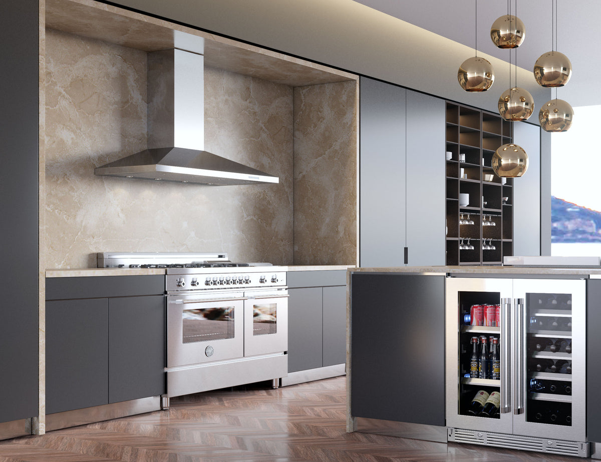 XO Appliance 24 in Beverage/Wine Double Door – view 4