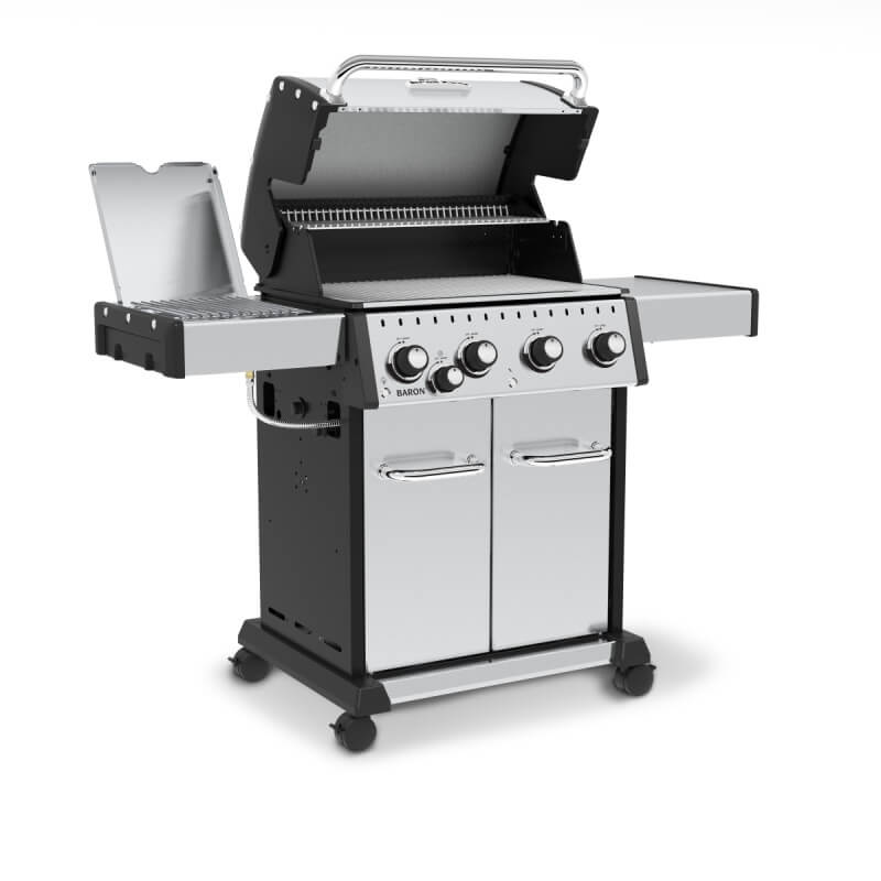 Broil King Baron S 440 PRO IR 4-Burner Gas Grill With Infrared Side Burner - view 2