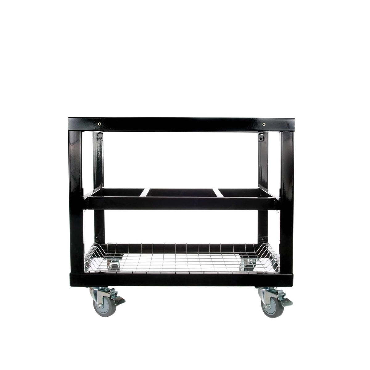 Primo Oval Junior 200 Ceramic Kamado Charcoal Grill with Cart Base