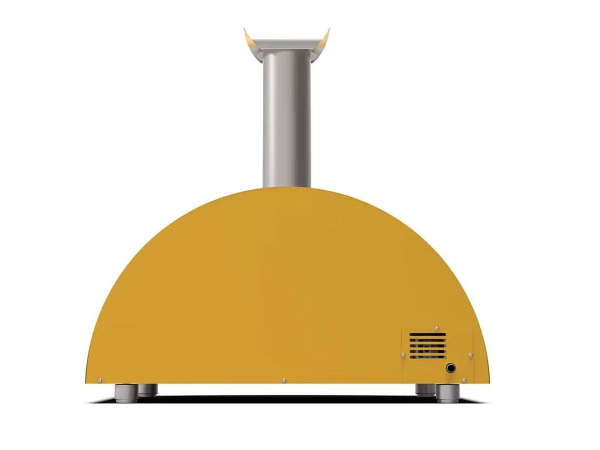 Alfa Moderno 3 Pizze 43-Inch Wood-Fired Pizza Oven - Fire Yellow - view 6