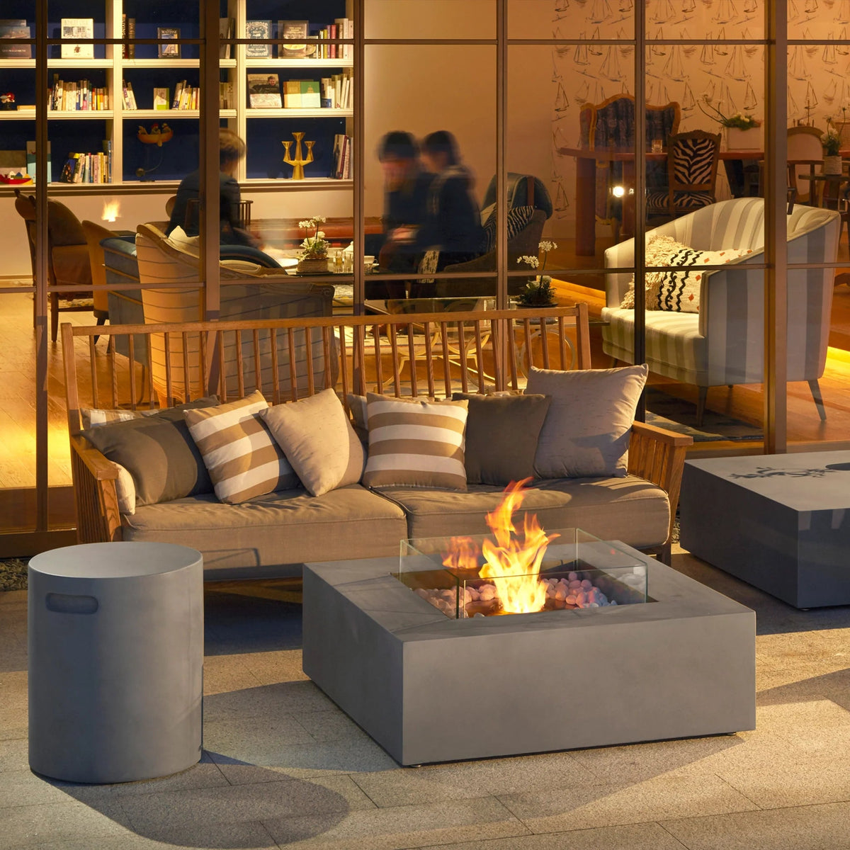 EcoSmart Fire Base 40 Fire Pit Table - view 6