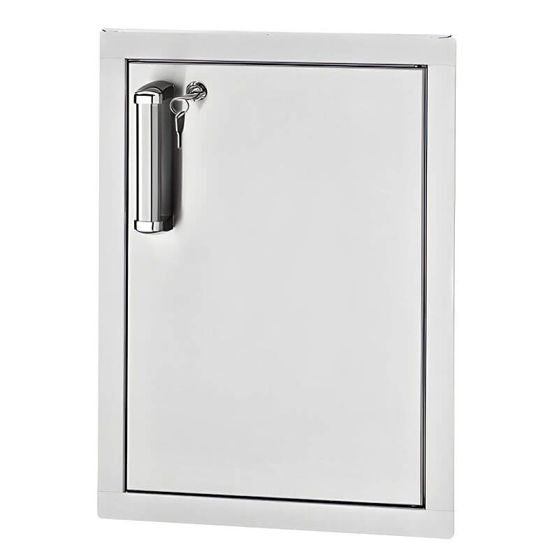 Fire Magic Premium Flush 14-Inch Single Access Door with Lock - 53920KSC-L - view 3