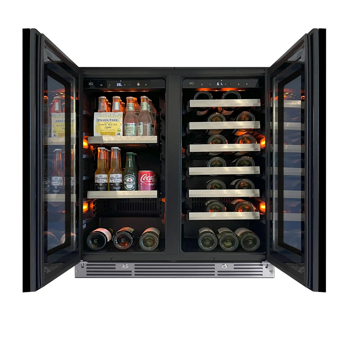 XO Appliance 30" Beverage/Wine Double Door (XO-XOU30BWDDGS) – view 5