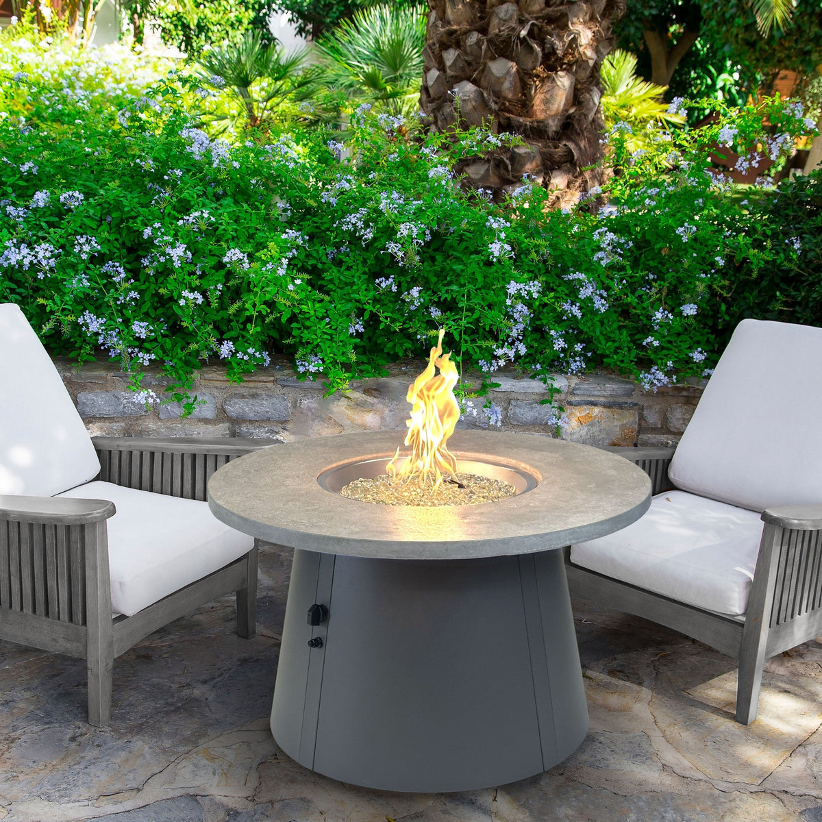 The Outdoor GreatRoom Cirvalo Round Gas Fire Pit Table - view 8