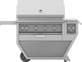 Hestan 42-Inch Propane Gas Grill W/ Sear Burner, Rotisserie & Double Side Burner On Deluxe Cart - GMBR42CX2-LP
