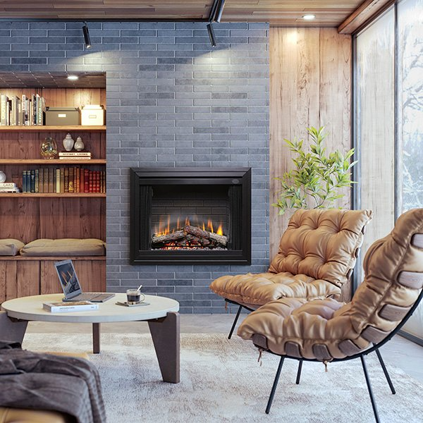 Dimplex 39-Inch Deluxe Built-In Electric Firebox Fireplace BF Series - BF39DXP - view 3