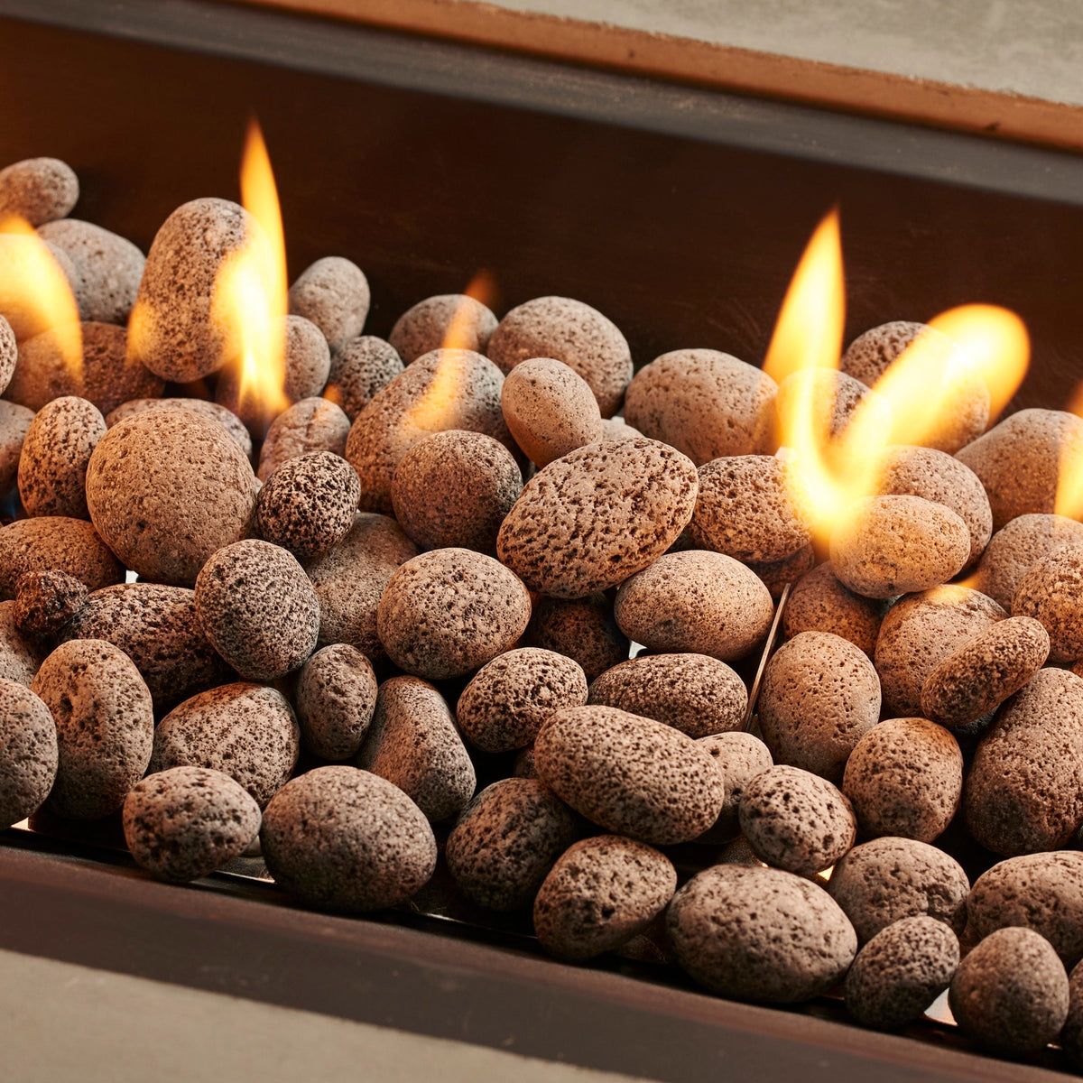 The Outdoor GreatRoom Tumbled Lava Rock - view 2