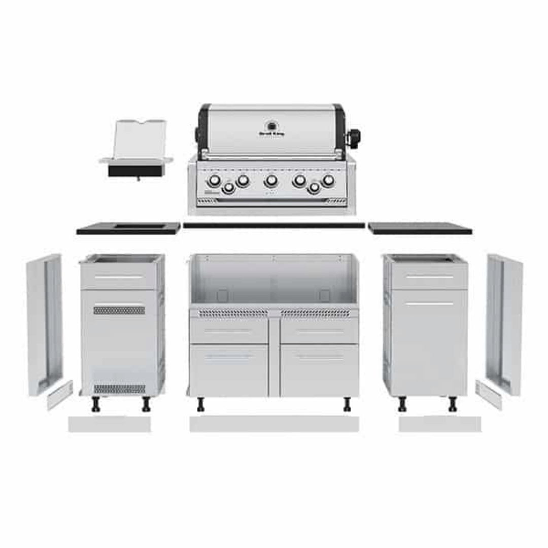 Broil King Imperial S 590i 5-Burner Propane Gas Grill Center - view 3
