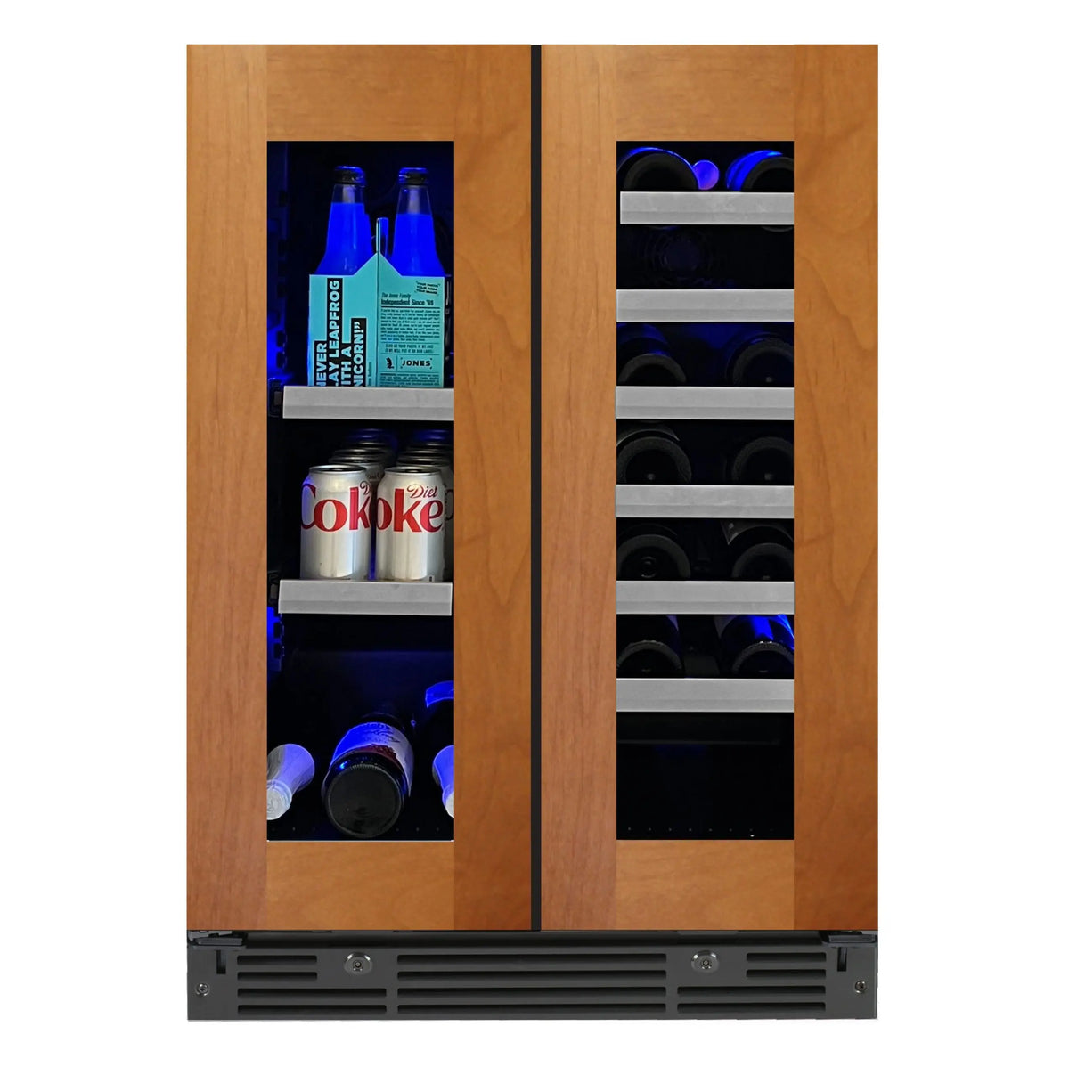 XO Appliance 24" Beverage/Wine Double Door (XO-XOU24BWDDGO) – view 2