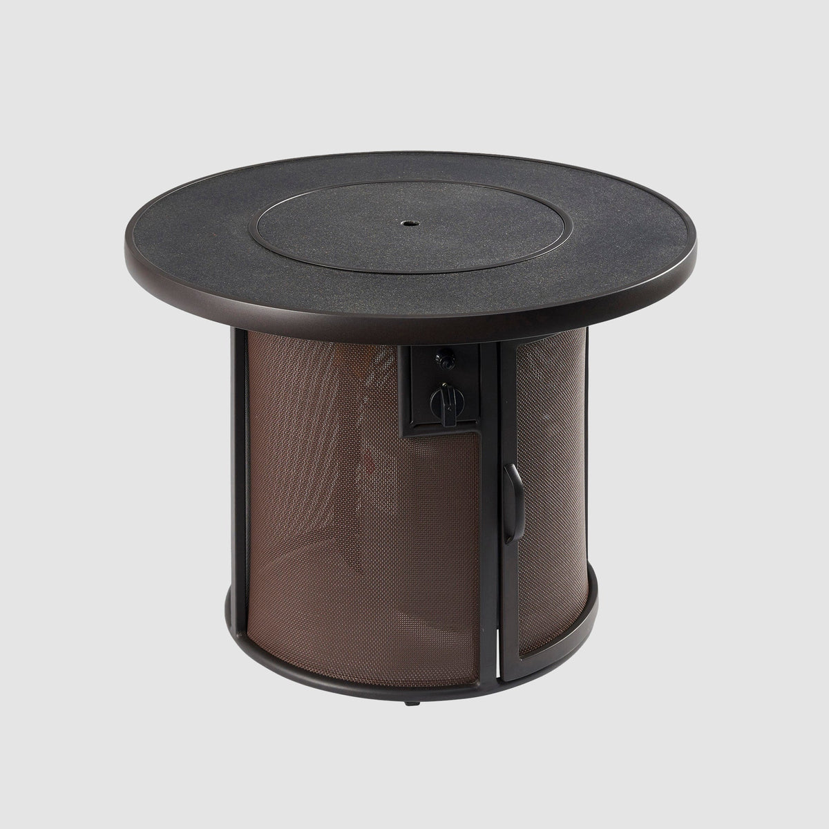 The Outdoor GreatRoom Stonefire Round Gas Fire Pit Table - view 3