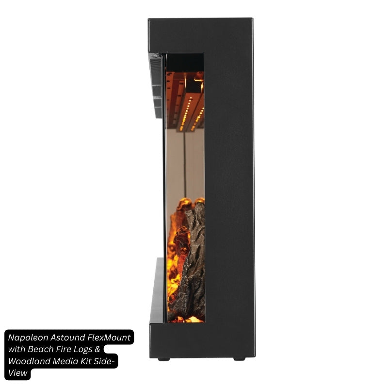 Napoleon Astound FlexMount 62" Linear Electric Fireplace