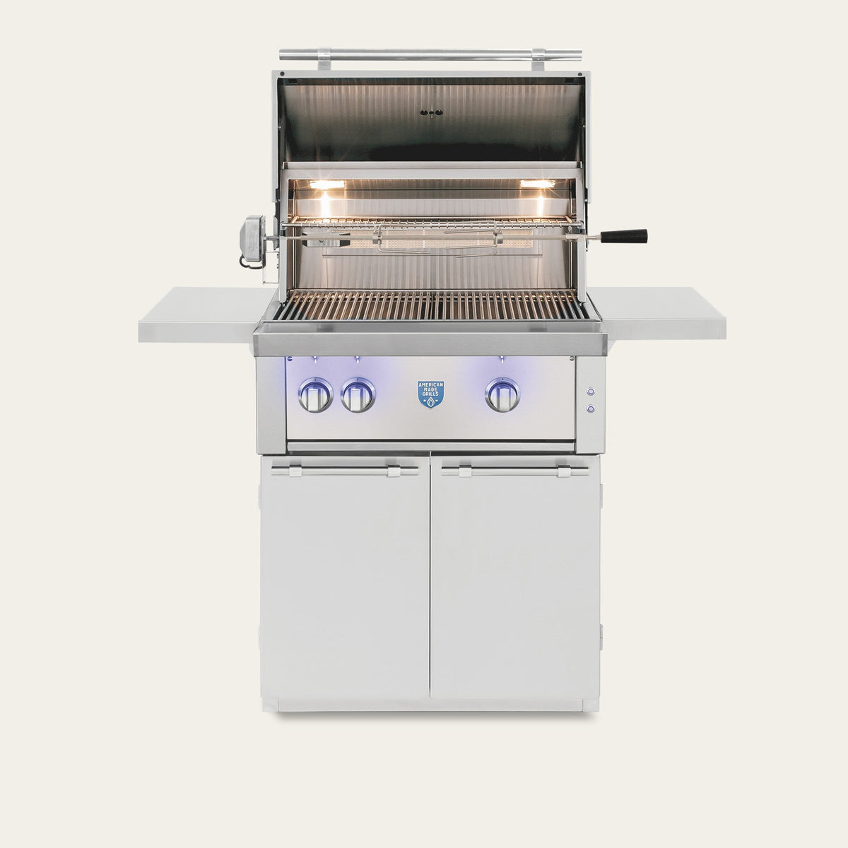 American Made Grills Estate Freedom 30-Inch Freestanding Propane Grill with Cart - ESTFS30-FR-LP