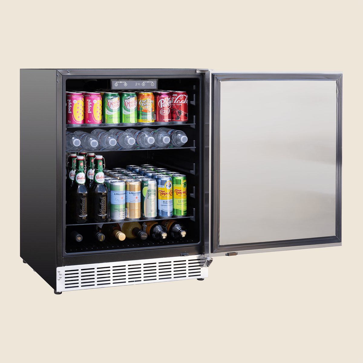 Summerset RFR-24S-A 24-Inch 5 Cu. Ft. Outdoor Rated Refrigerator - view 2