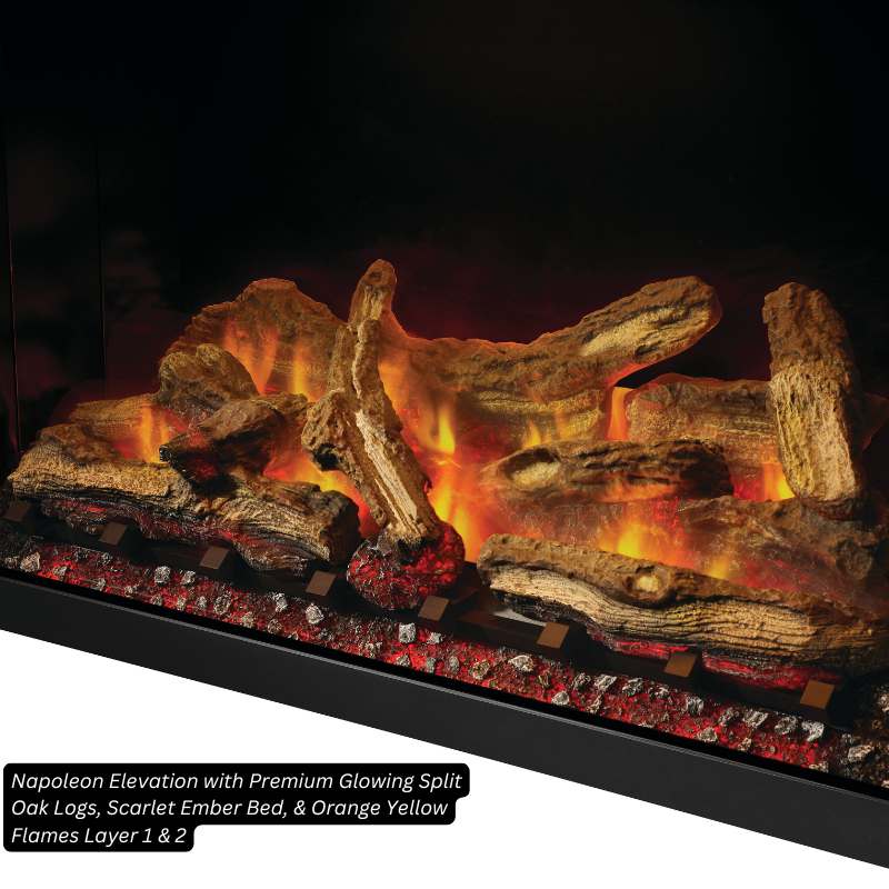 Napoleon Elevation 36" Traditional Electric Fireplace - view 14