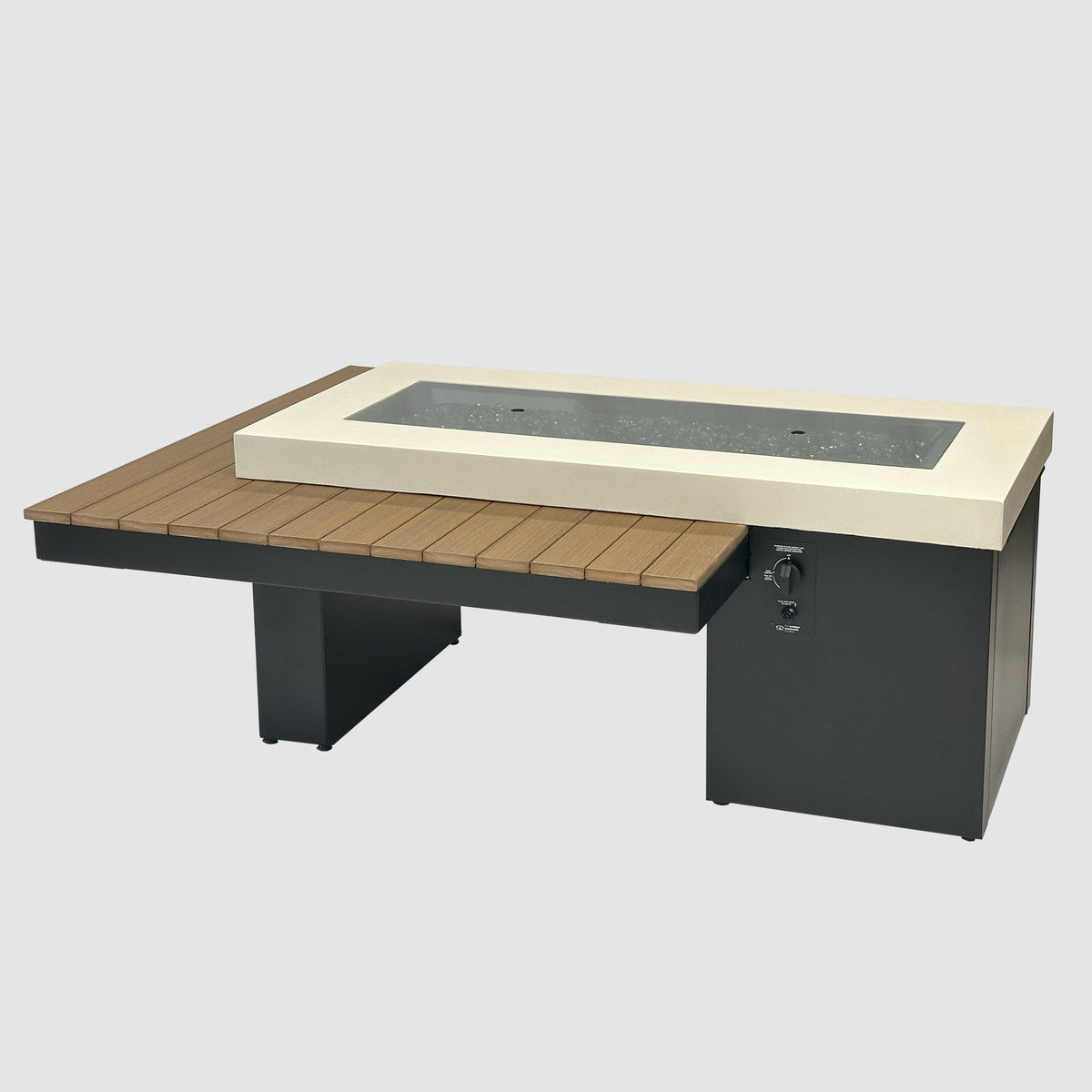 The Outdoor GreatRoom Uptown Linear Gas Fire Pit Table - view 17