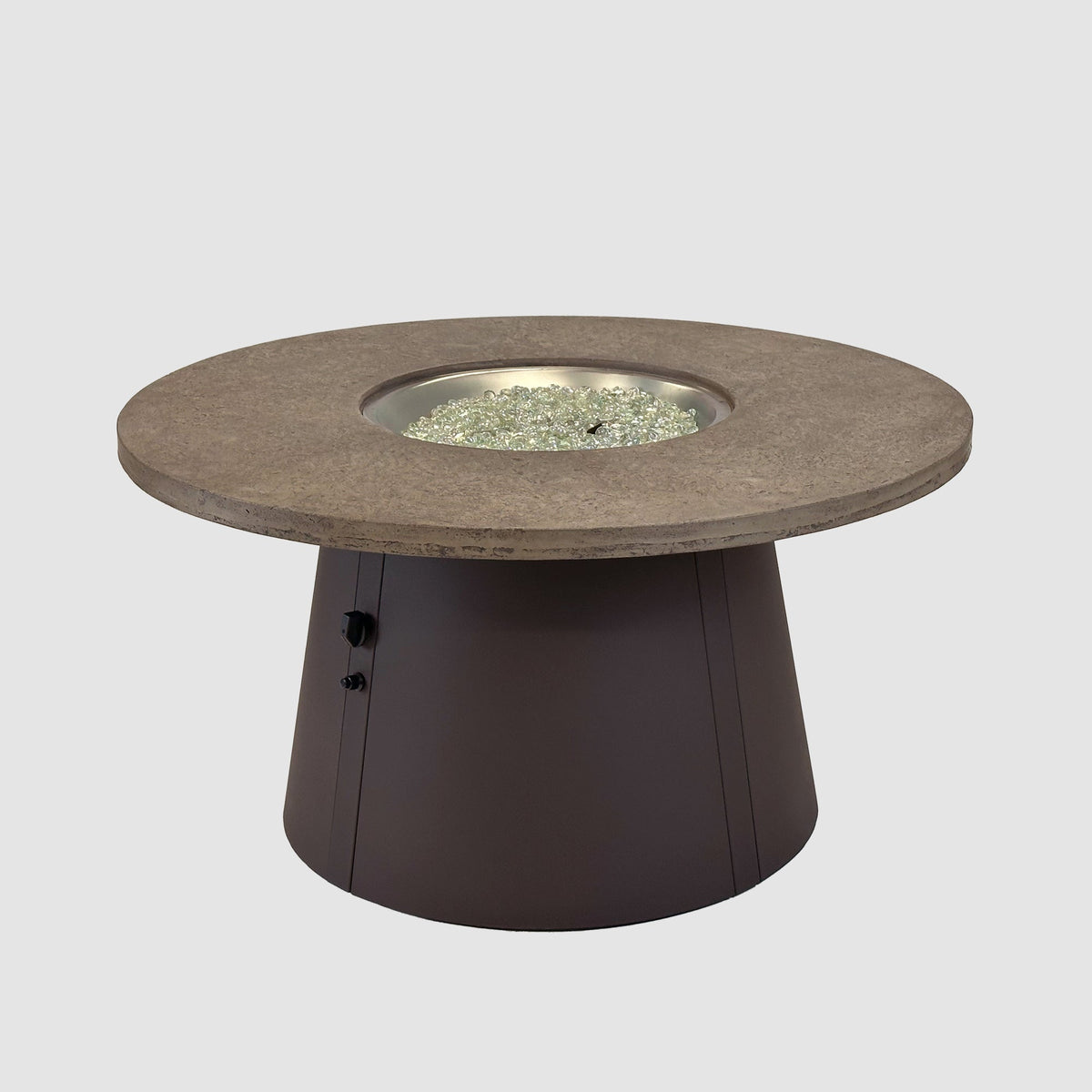 The Outdoor GreatRoom Cirvalo Round Gas Fire Pit Table - view 13