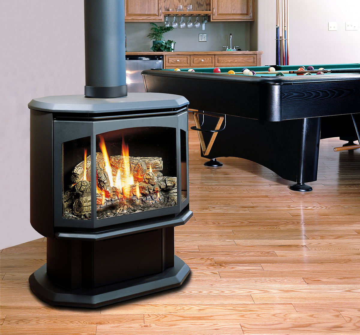 Kingsman FDV350 Freestanding Direct Vent Gas Stove