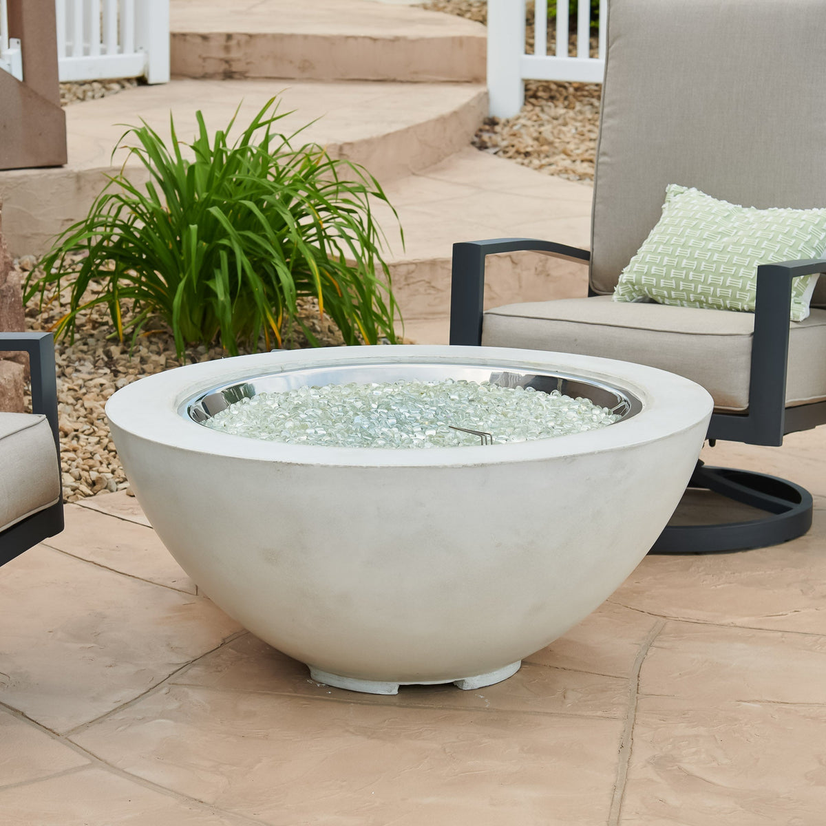 The Outdoor GreatRoom Cove Round Gas Fire Pit Bowl 42" - view 7