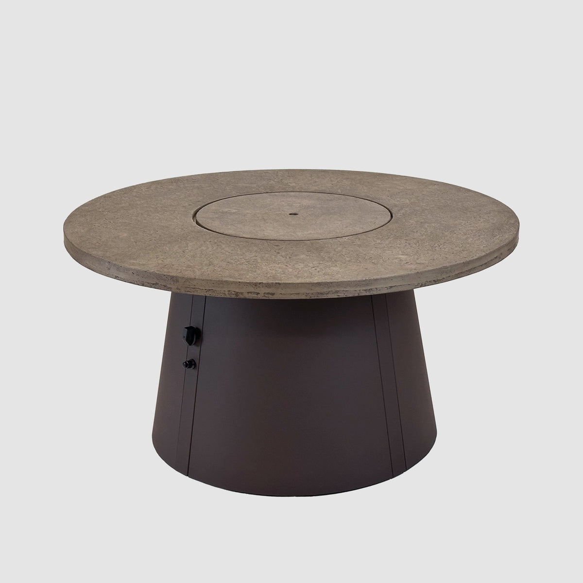 The Outdoor GreatRoom Cirvalo Round Gas Fire Pit Table - view 14