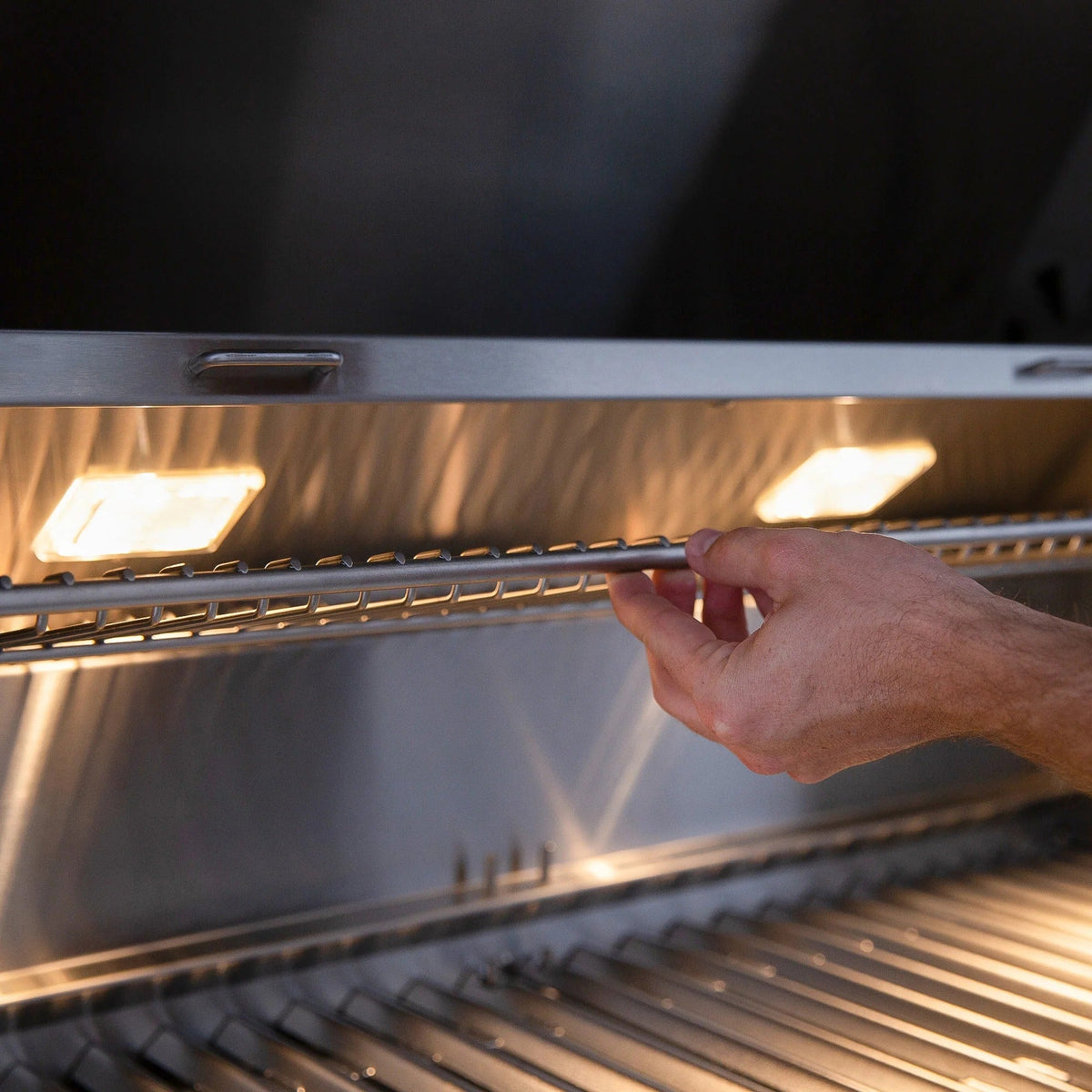 American Made Grills Muscle 54-Inch Freestanding Hybrid Grill - Natural Gas - MUSFS54-NG