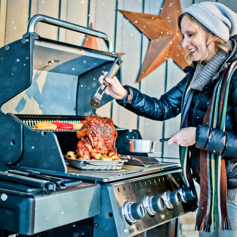 Broil King Baron 420 4-Burner Gas Grill - view 8